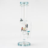 Empire Glassworks Recycler Dab Rig - Under The Sea Theme - Front View on White Background