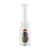 Empire Glassworks "Save the Seas" Mini Tube Dab Rig with Colorful Ocean Motif