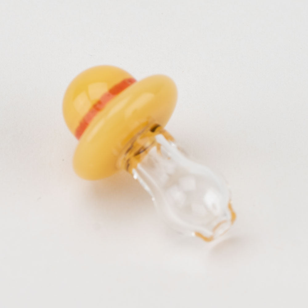 Empire Glassworks 'Hat' PuffCo Proxy Glass Ball Cap, Borosilicate Carb Cap