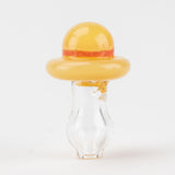 Empire Glassworks 'Hat' PuffCo Proxy Glass Ball Cap, Front View on Seamless White