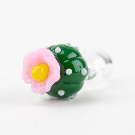 Empire Glassworks Peyote PuffCo Proxy Glass Ball Cap, Borosilicate, Close-Up View