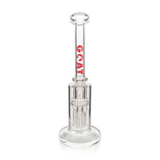 Lucky Goat 8" Andes Arm Clear Rig front view on a seamless white background