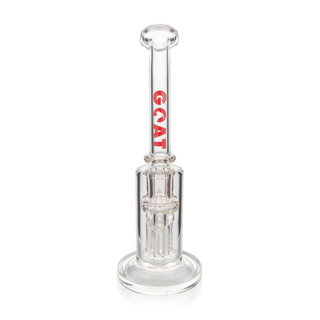 Lucky Goat 8" Andes Arm Clear Rig front view on a seamless white background