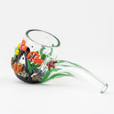 Empire Glassworks Under the Sea Proxy Glass Attachment with Marine Life Motifs