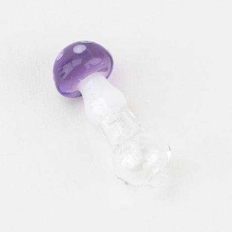 Empire Glassworks Sriusly Shrooms PuffCo Peak Pro Glass Ball Cap, Borosilicate Top View