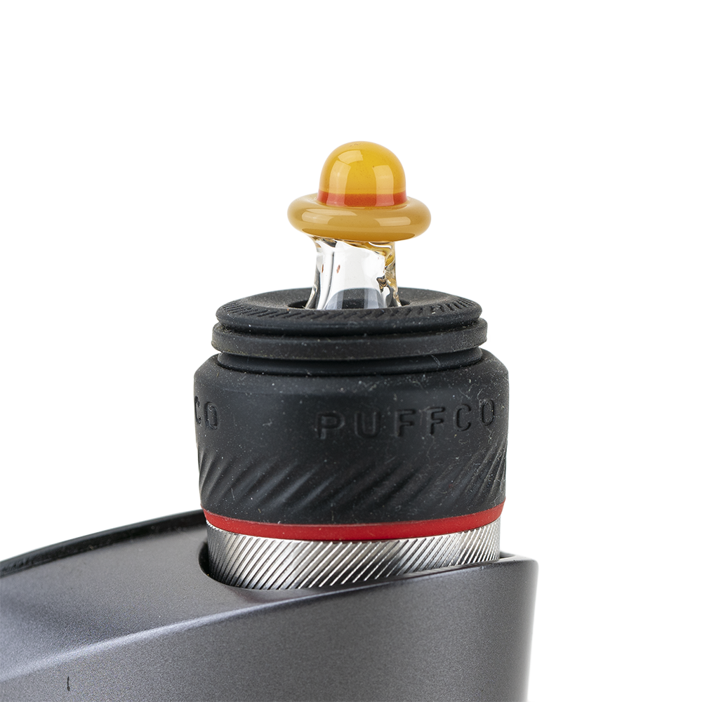 Empire Glassworks' PuffCo Peak Pro Glass Ball Cap for Vaporizers