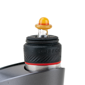 Empire Glassworks' PuffCo Peak Pro Glass Ball Cap for Vaporizers