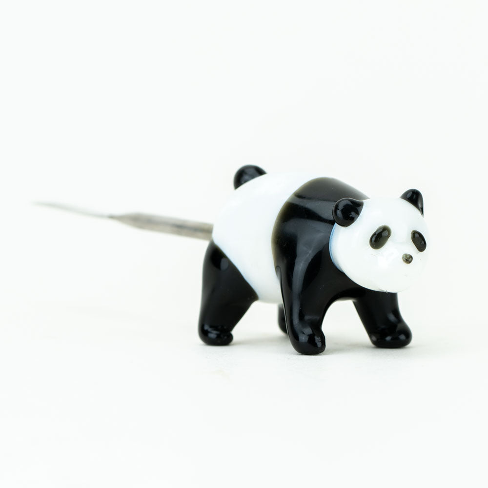 Empire Glassworks Panda Dabber - Borosilicate Glass Tool for Dab Rigs, Front View