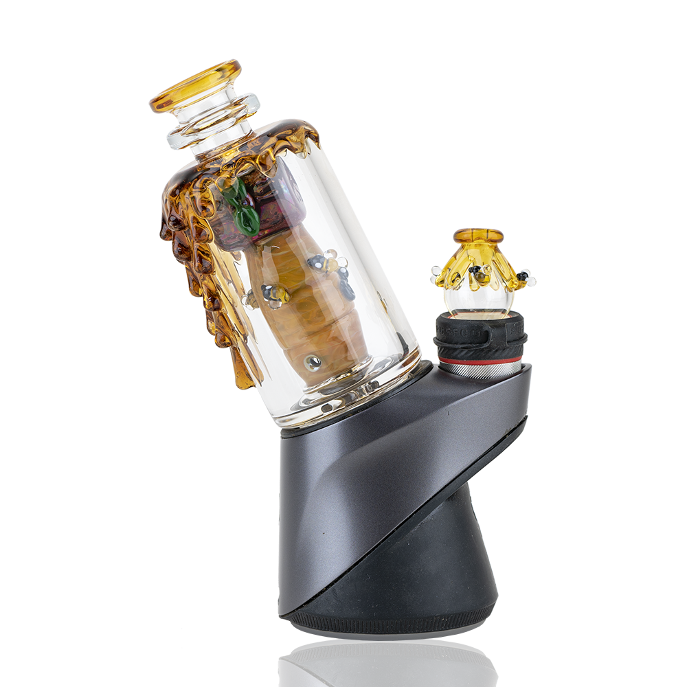 "Save the Bees" PuffCo Peak & Peak Pro Glass Attachment