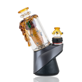 Empire Glassworks "Save the Bees" PuffCo Peak Glass Attachment with Intricate Details