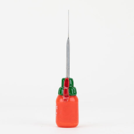 Empire Glassworks Sriracha Dabber - Borosilicate Glass Dab Tool Front View