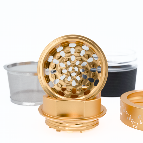 4 Piece Aluminum Grinder | AITH v.I – OG - Repeat Pattern