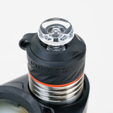 Empire Glasswork's 3D XL Joystick Cap for PuffCo Peak Pro, Borosilicate Glass, Close-up