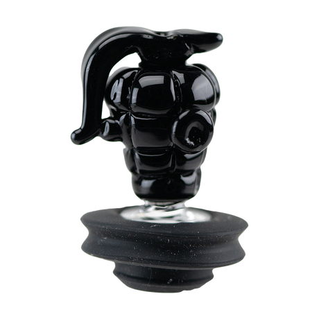 Empire Glassworks Grenade-Shaped Glass Carb Cap for Puffco Peak Pro, Front View