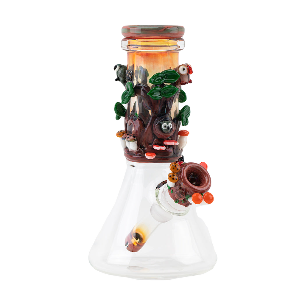 Empire Glassworks Renew the Redwood Baby Beaker Bong with Intricate Figurines