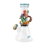 Empire Glassworks 'Under the Sea Baby Beaker' with colorful marine life design, front view on white background