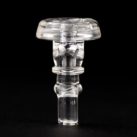 Empire Glasswork's PuffCo Peak Pro 3D XL Chamber Glass Joystick Cap - UV Pink