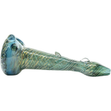 The "Abyss" Oil-Drop Honeycomb Head Glass Spoon Pipes