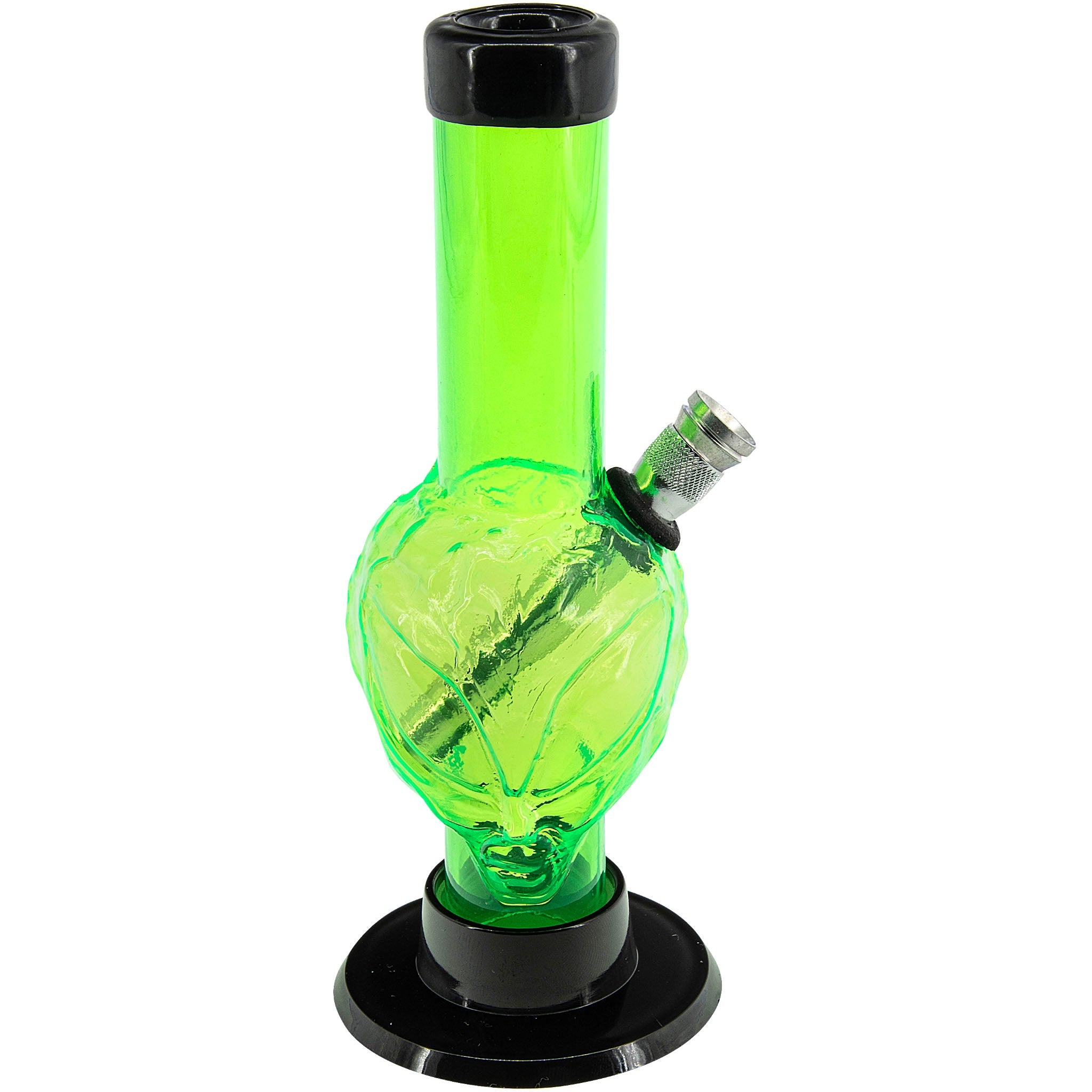 JM Enterprises Mini Alien Acrylic Bong - 6