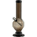 JM Plastics Acrylic Diamond Bong in Black, 9-12" Tall, Durable with a Deep Bowl - Front View