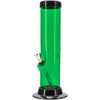 JM Enterprises 6-9-12-15" Acrylic Straight Tube Basic Bong - 2" Tube Diameter - Multiple Colors