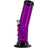 JM Plastics Acrylic Bent Neck Bong in Purple - 9" to 12" Options, Angled Side View