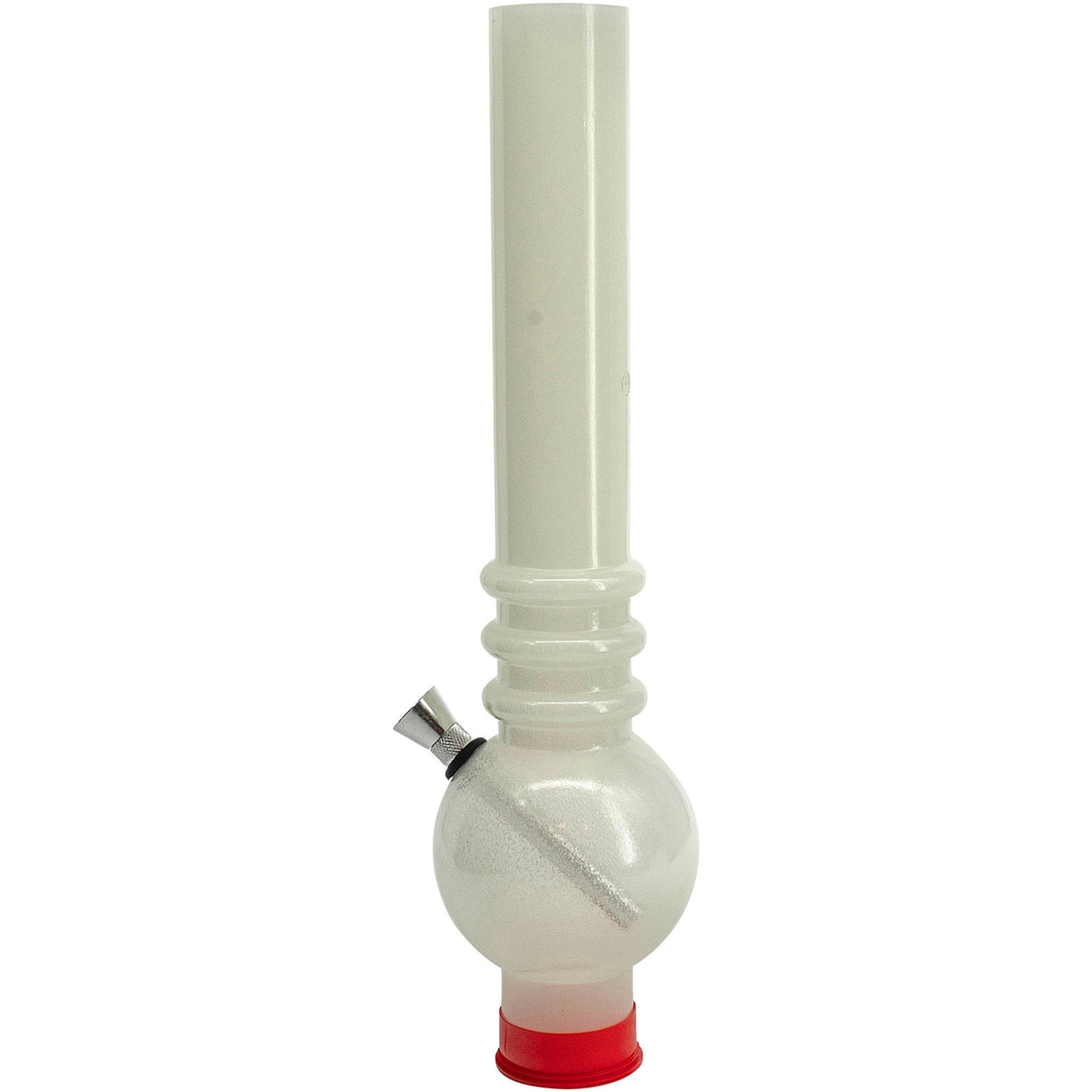 JM Enterprises Luminous Acrylic Gas Mask Bong with Bubble Diffuser