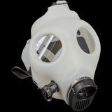 JM Plastics Acrylic Glow In The Dark Skull Diffuser Gas Mask for Dry Herbs - Front View