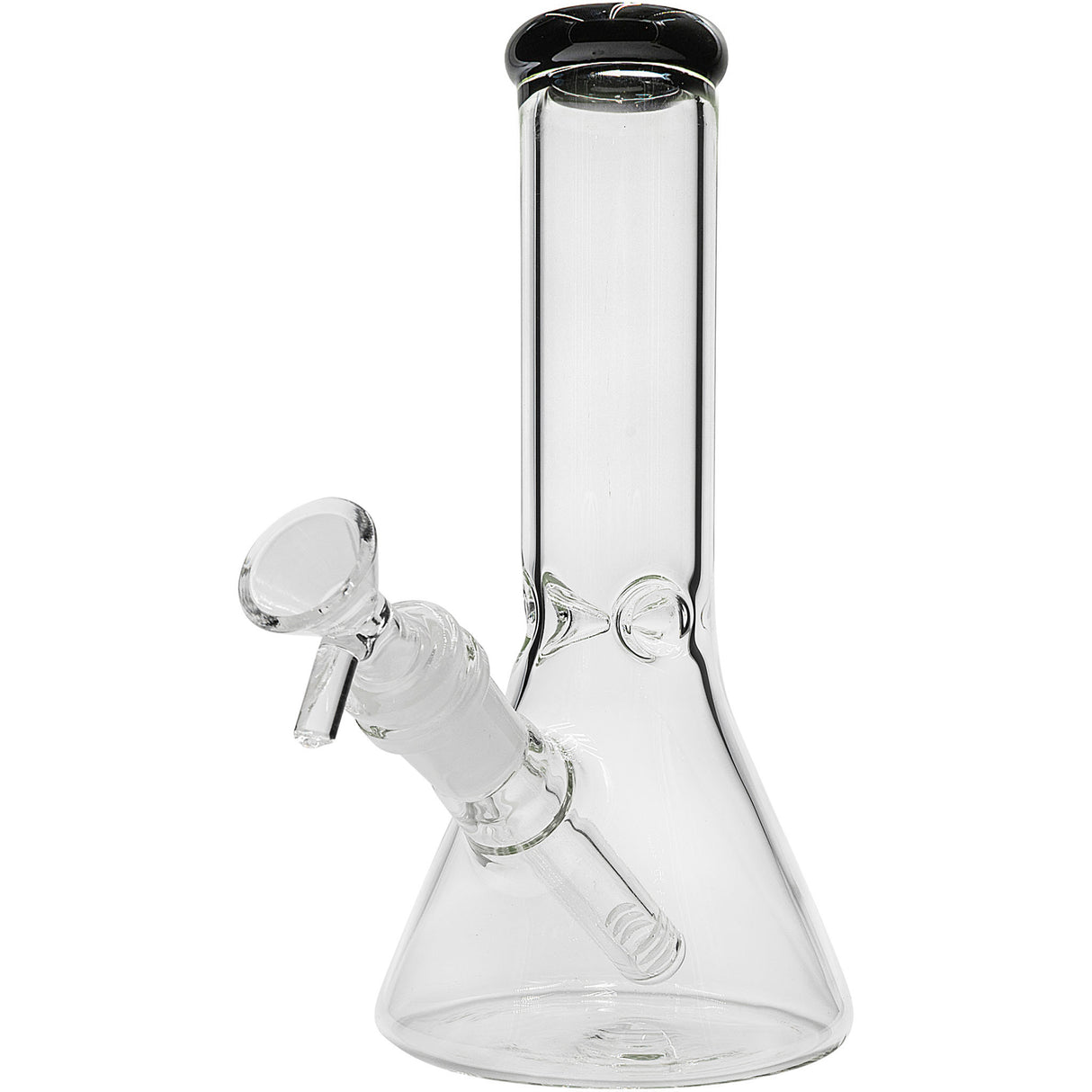 Glassic's Premium Borosilicate Glass Beaker Bong | 8" Tall