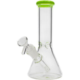 Glassic's Premium Borosilicate Glass Beaker Bong | 8" Tall