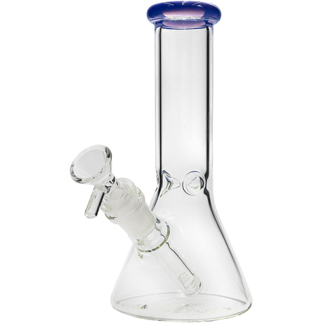 Glassic's Premium Borosilicate Glass Beaker Bong | 8" Tall