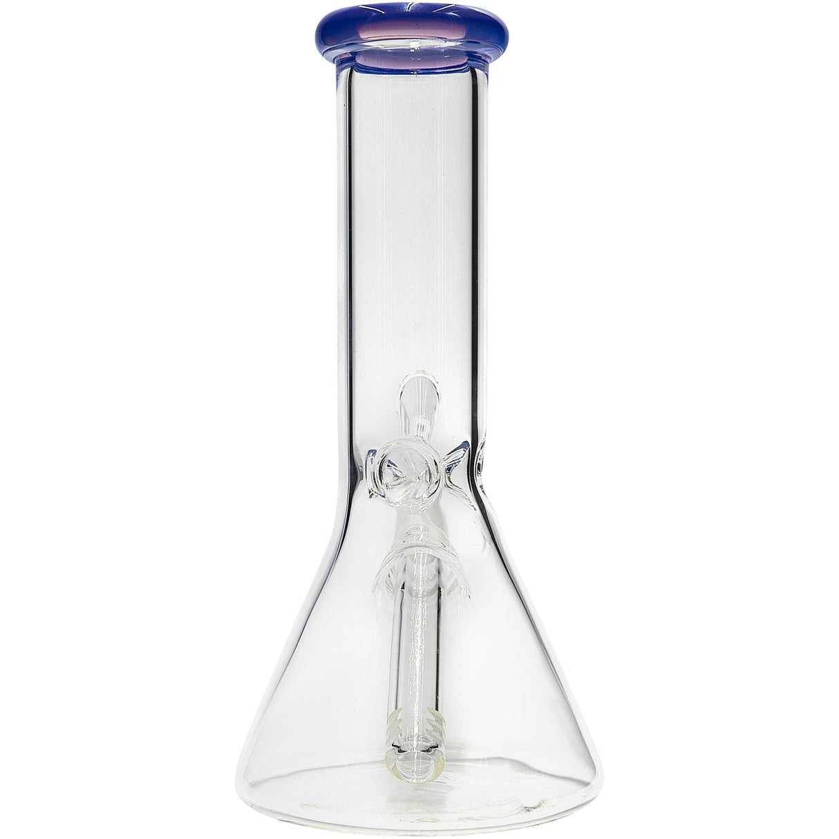 Glassic's Premium Borosilicate Glass Beaker Bong | 8" Tall