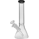 Glassic 5mm Thick Premium Glass Beaker Bong | 10" Tall