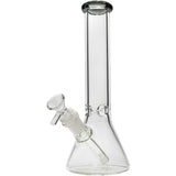 Glassic 5mm Thick Premium Glass Beaker Bong | 10" Tall