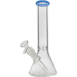 Glassic 5mm Thick Premium Glass Beaker Bong | 10" Tall