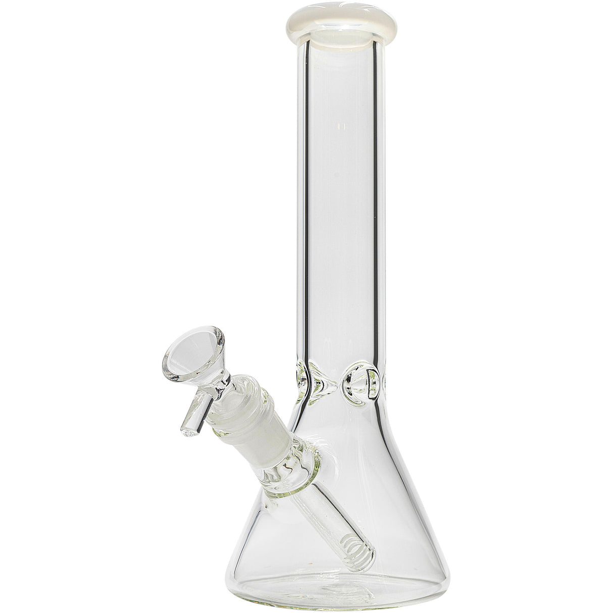 Glassic 5mm Thick Premium Glass Beaker Bong | 10" Tall