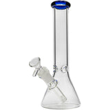 Glassic 5mm Thick Premium Glass Beaker Bong | 10" Tall