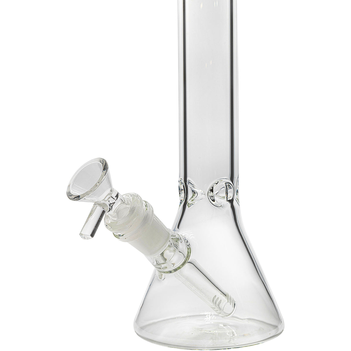 Glassic 5mm Thick Premium Glass Beaker Bong | 10" Tall