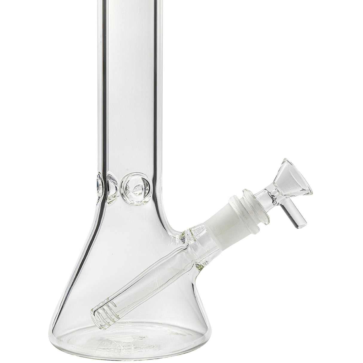 Glassic 5mm Thick Premium Glass Beaker Bong | 10" Tall