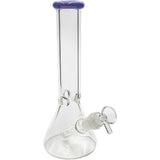 Glassic 5mm Thick Premium Glass Beaker Bong | 10" Tall