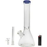 Glassic's Premium Borosilicate Glass Beaker Bong | 7mm Thick