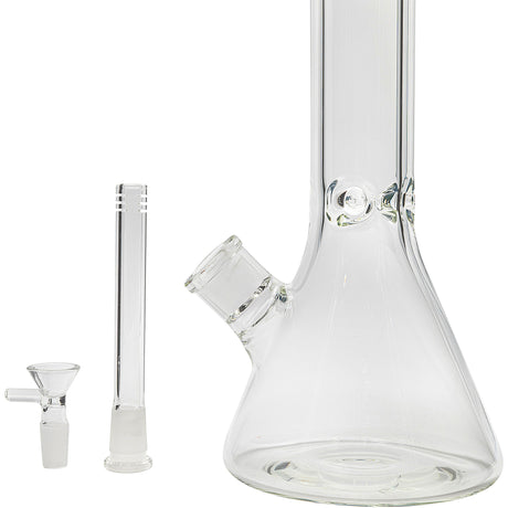 Glassic's Premium Borosilicate Glass Beaker Bong | 7mm Thick
