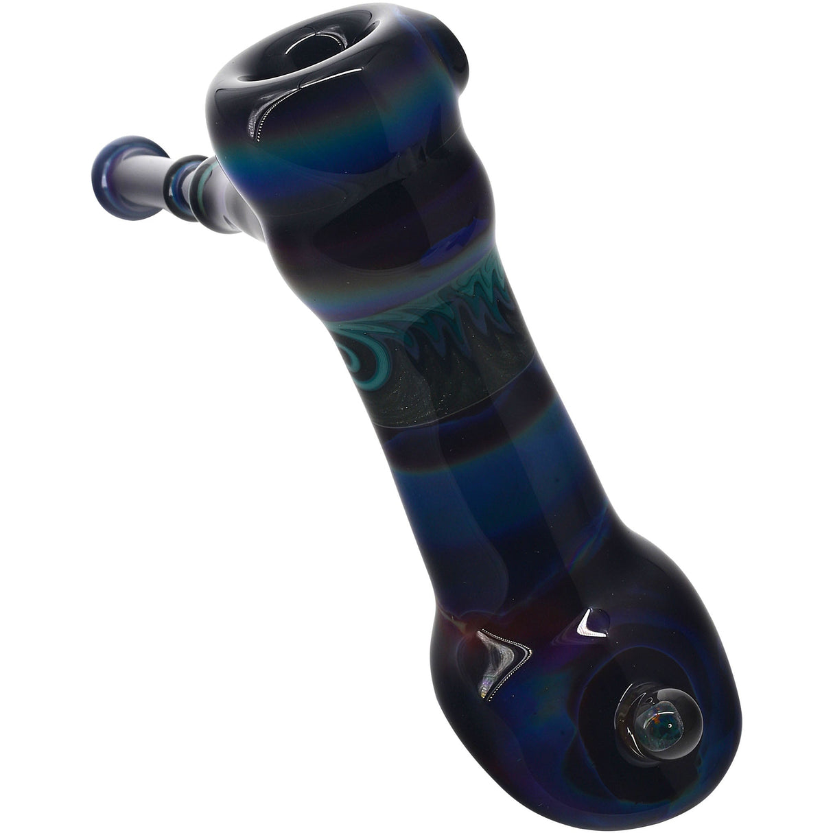 Galactic Hammer Glass Bubbler by Chris Lezak