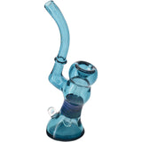 Midnight Sherlock Bubbler Glass Pipe by Chris Lezak