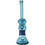 Midnight Sherlock Bubbler Glass Pipe by Chris Lezak