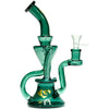 Diamond Glass 8 Inch Recycler Bong