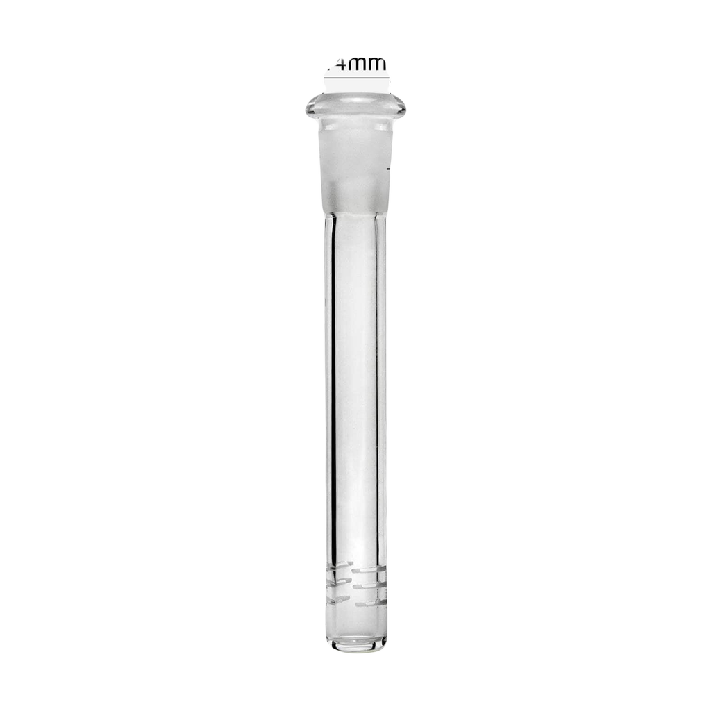 PILOT DIARY 18mm to 14mm Glass Downstem, Clear, 4.5 Inch, Front View