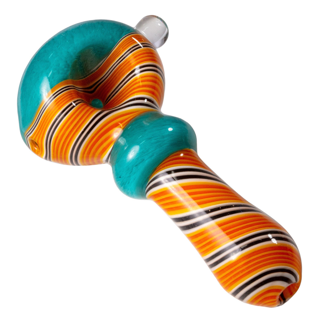 Candy Stripe Spoon with Ring Neck (Various Colors)