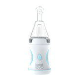 Dr Dabber Boost Evo Vaporizer in White - Front View with LED Accents