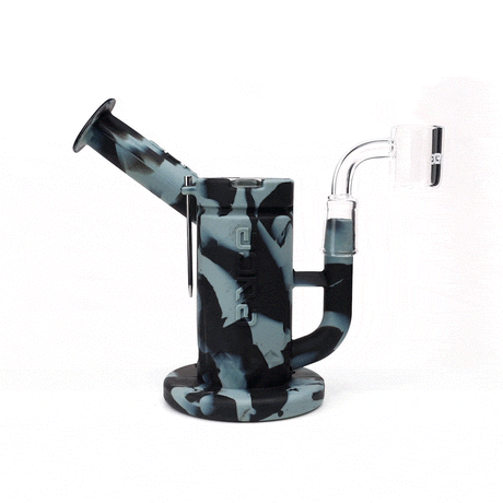 Eyce Sidecar Silicone Dab Rig | Rotating Neck & Quartz Banger